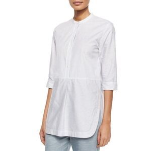 Vince Striped Popover Blouse